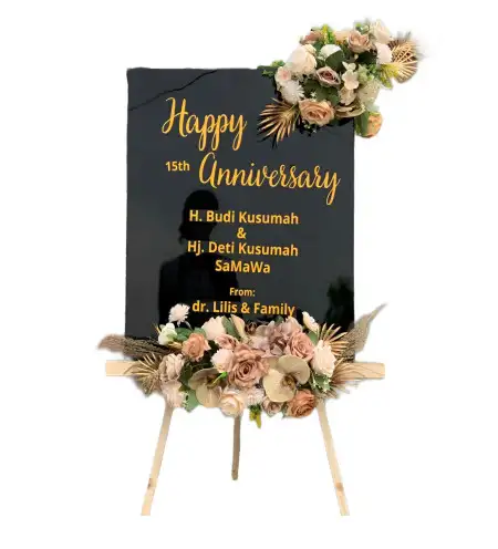 Papan Bunga Akrilik Kertosari